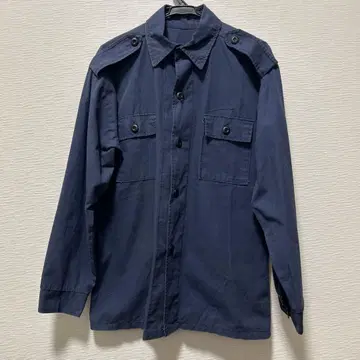 70s USAF 유틸리티 셔츠 실물 베트남기 밀리터리 무지