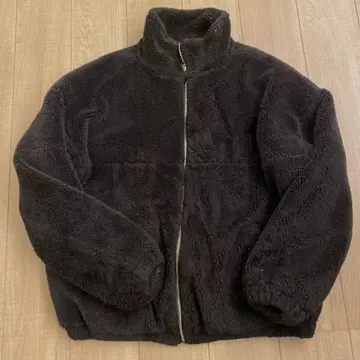 HALHAM 블랙 플리스 자켓