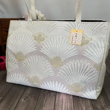 첫 판매 SALE 니시진 오비지 사용 대용량 토트백 새상품