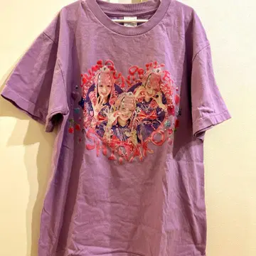 시나코 465 T셔츠 S사이즈 퍼플 보라색