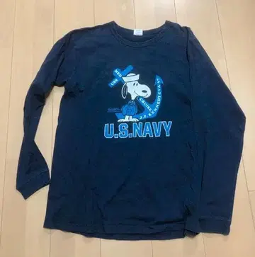 버즈릭슨 스누피 롱T 네이비 XL