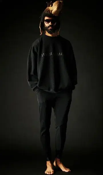 1PIU1UGUALE3 SPORT KNIT BIG CREW 니트