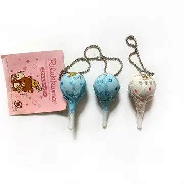 리락쿠마 코로링 캔디 키링 3개 세트 헤이세이 레트로