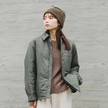 UNIQLO 퍼프 테크 셔츠 자켓