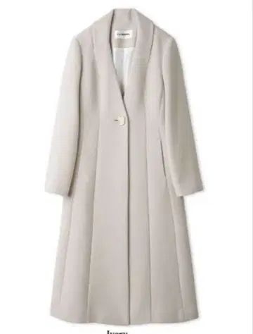 LILY BROWN 아이보리 체스터 코트