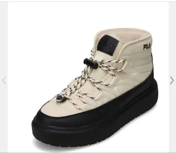 FILA 베이지 x 블랙 스니커즈