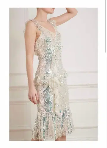 Needle & thread 스팽글 드레스