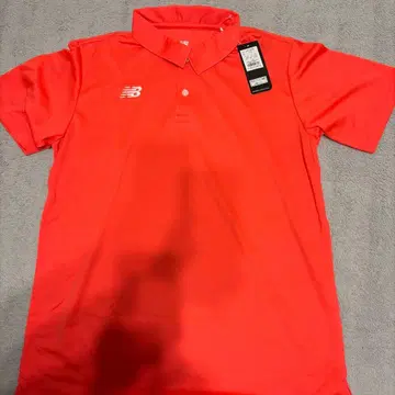 뉴발란스 오렌지 피케 셔츠