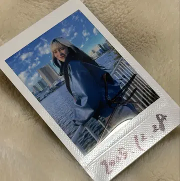 ExWHYZ yu-ki 사인 포함 폴라로이드