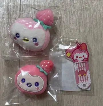 뽀뽀 JOCHUM 봉제 인형 배치 시크릿 브로치 네임택