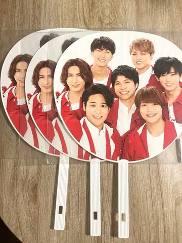 쟈니즈 WEST 부채 3장 세트