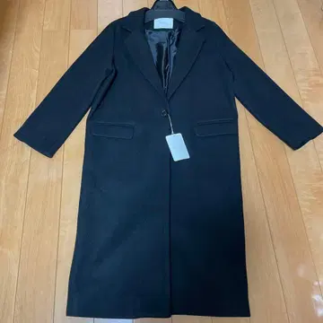 [새상품] ECLIN 에클린 블랙 롱 코트