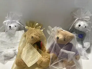 렉서스 봉제 인형 4개 세트 테디베어