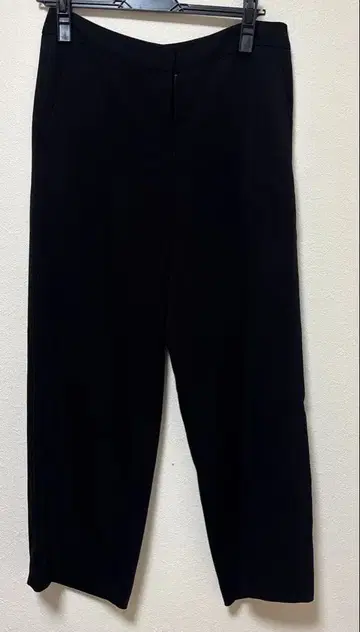 theory luxe 블랙 스트레이트 팬츠 038