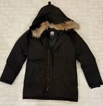 CANADA GOOSE 블랙 다운 자켓 M