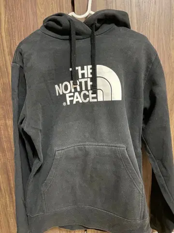 THE NORTH FACE 블랙 후드티