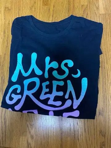Mrs GREEN T셔츠 블랙 M