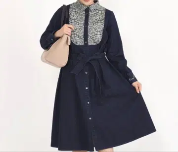 새상품 새상품급 마리콴트 데님 A라인 원피스