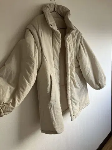 2way 패딩 자켓 몬스터 후드티