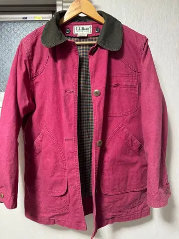 80s L.L.Bean 덕 헌팅 자켓 실측치수 ML 버건디