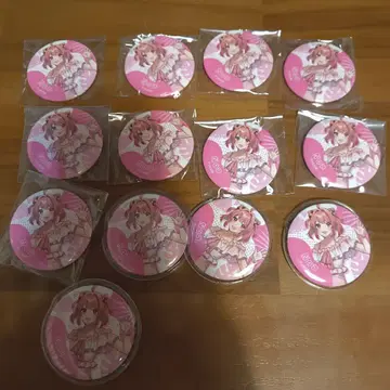 컬러풀 피치 노아님 평면 캔뱃지