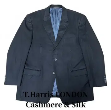 [ 최고급 ] T. Harris 캐시미어 실크 혼방 테일러드 자켓 44R