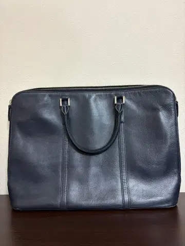 비즈니스 가죽 팩토리 백 네이비