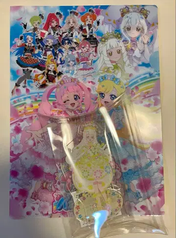 비밀의 아이프리 츠무기 아크릴 스탠드 영화 무비티켓 특전 2점 세트