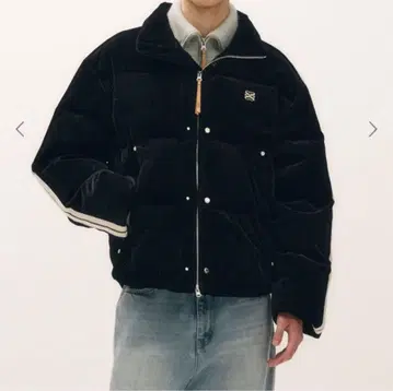 SATUR 코듀로이 다운 자켓 M 사이즈