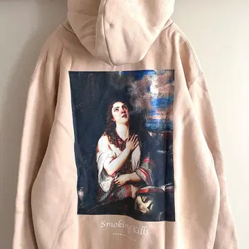 택 포함 새상품! 에프알2 FR2 회화 뉘우치는 막달라 마리아 후드티