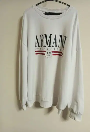 Armani Exchange 화이트 트레이닝복 M