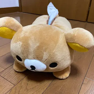 리락쿠마 봉제 인형 티슈 케이스 KF-34401