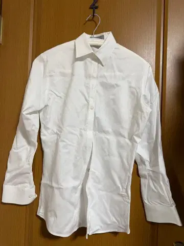 LES MUES 화이트 긴팔 셔츠 사이즈 7 (3개 세트)