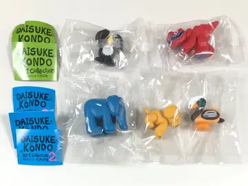 DAISUKE KONDO 아트 컬렉션 마스코트 피규어 5세트
