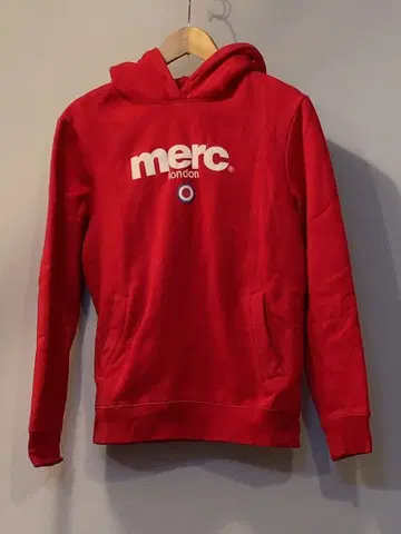 merc 후드티 빨간색 S