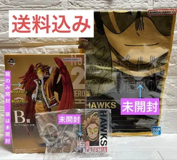 [ 3개 세트 ] 제일복권 히로아카 호크스 피규어, 아크릴 스탠드, 타월