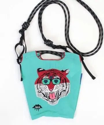 MULGA 호랑이 자수 사코슈 백 소