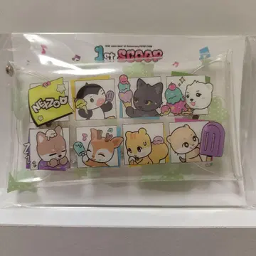 NEXZ 클리어 멀티 파우치 팝업 '1st SCOOP'