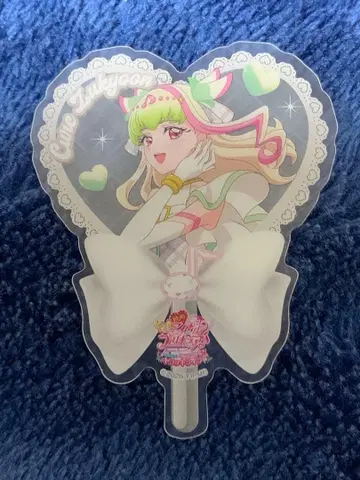 영화 너와 아이돌 프리큐어 너와 응원 부채형 클리어 카드 큐어즈 큔