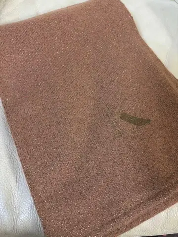 [새상품급] 크리치아 머플러 니트 머플러 로고