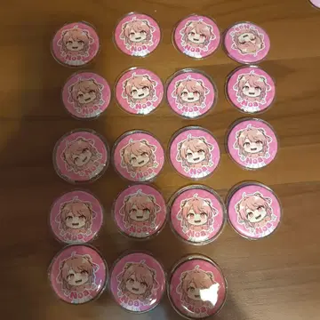 컬러풀 피치 노아님 구 비쥬 캔뱃지