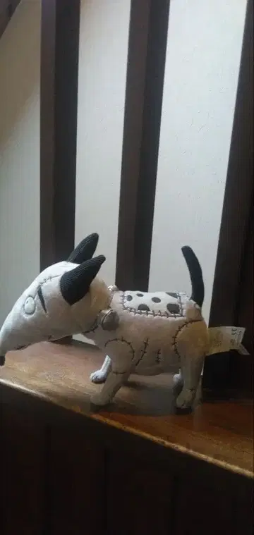 프랑켄위니 스파키 봉제 인형 팀 버튼