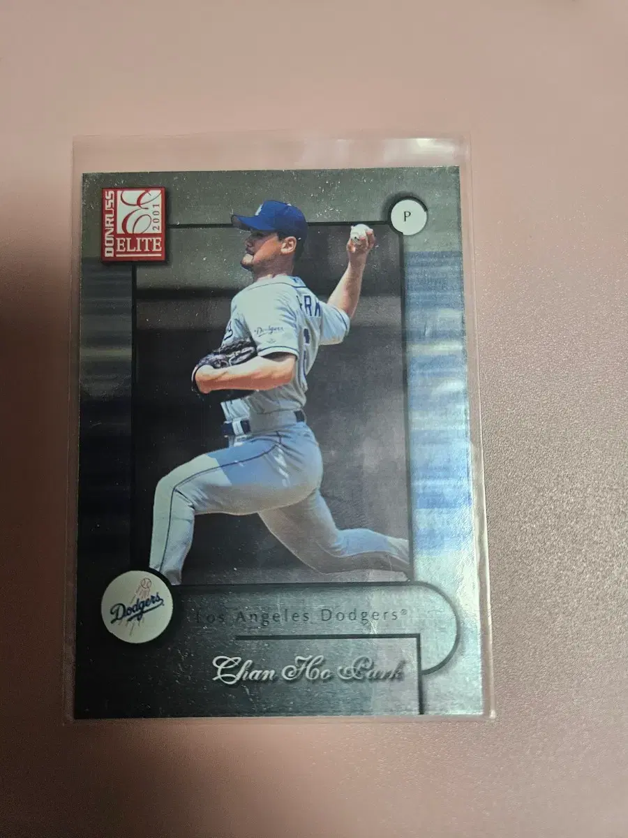 박찬호 2001 Donruss Elite base 카드