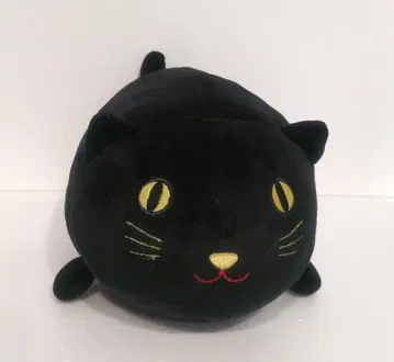 마쉬멜로우 코콘 봉제 인형 검은 고양이 고양이 고양이 고양이