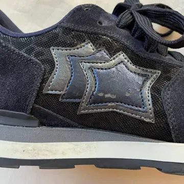 아틀란틱 스타 네이비 스니커즈 레어 37