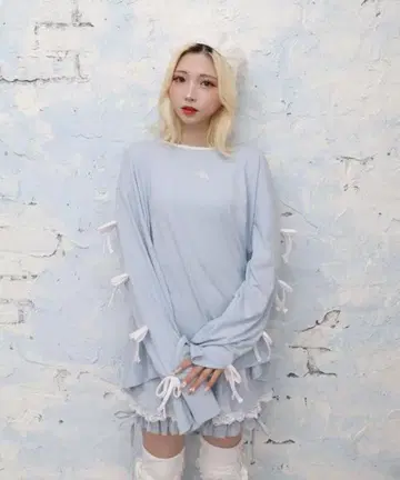 [ 2세트 ] Whinny 롱T 원피스