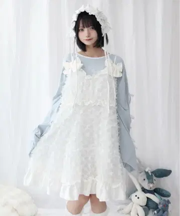 [ 2세트 ] Whinny 롱T 원피스 천사계 패션