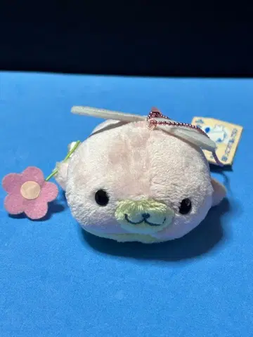 산엑스 마메고마 사쿠라 고마 핑거 퍼펫 봉제 인형 스트랩