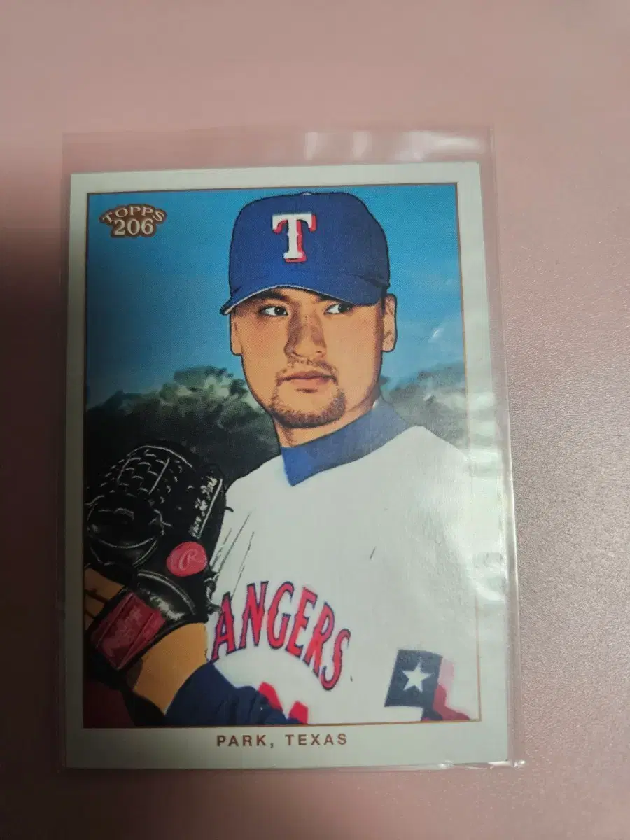 박찬호 2002 Topps 206 base 카드
