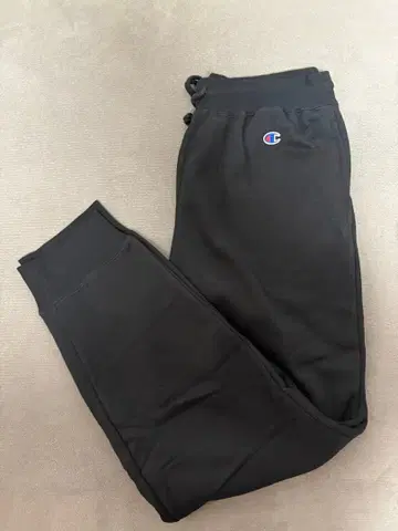 Champion 블랙 스웨트 팬츠 L 사이즈